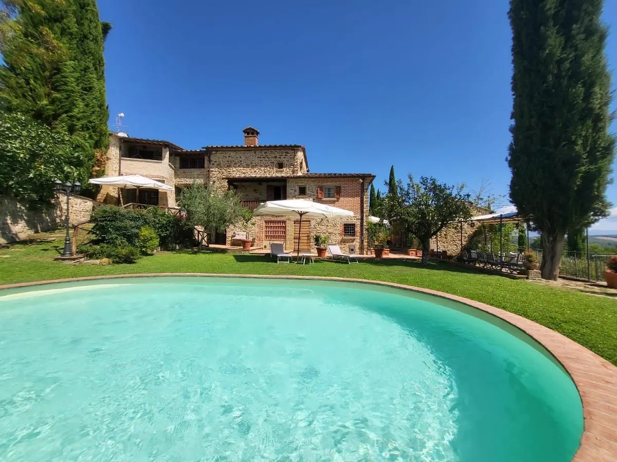 Luxury 1-Bedroom House With The Pool In Tuscany. Anghiari Italy